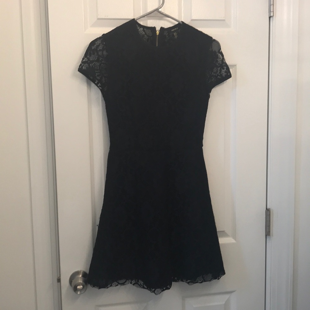 Forever 21 Black Lace Dress